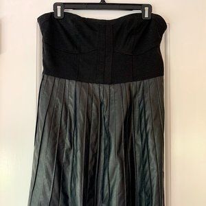 Ark & Co brand, black strapless cocktail dress